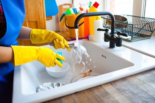 Using wrong cleaning products